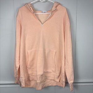 Threads 4 Thought Quarter Zip Pullover Hoodie Sweatshirt 2X Organic Cotton